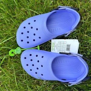 Digital Violet Crocs Adjustable